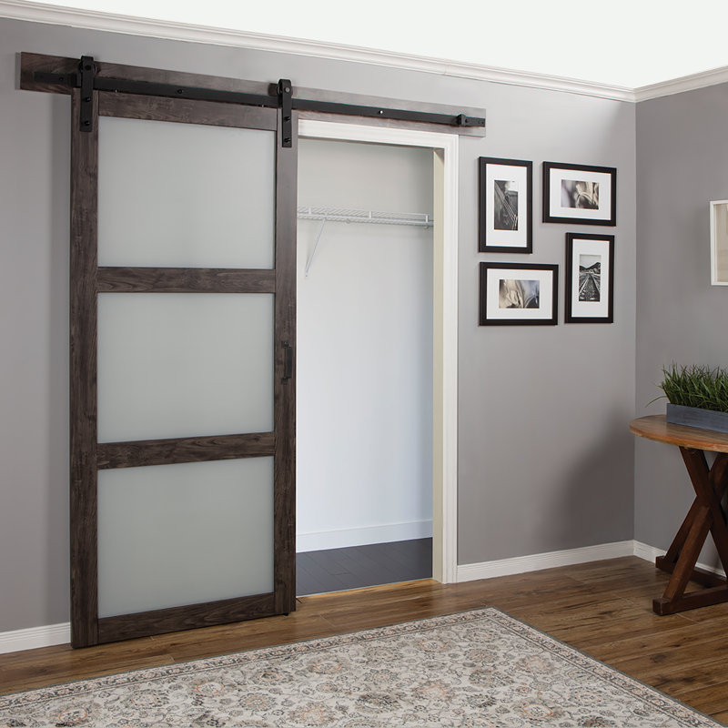 Frostedglass Prehung Doors Interior  Closet Doors